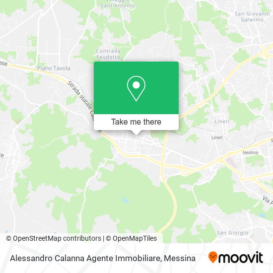 Alessandro Calanna Agente Immobiliare map