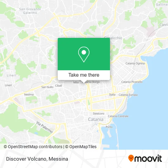 Discover Volcano map