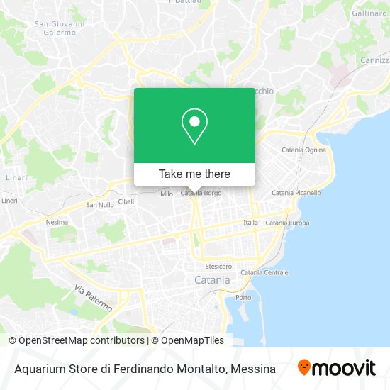 Aquarium Store di Ferdinando Montalto map