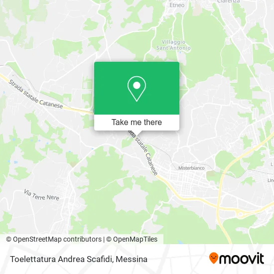 Andrea Scafidi Pet Grooming map