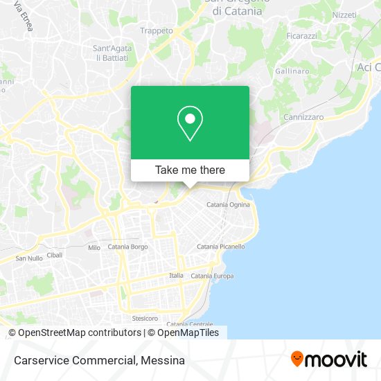 Carservice Commercial map