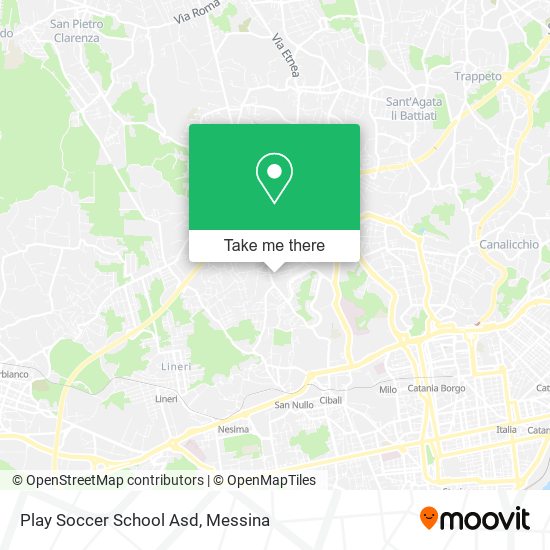 Play Soccer School Asd map