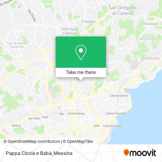 Pappa Ciccia e Babà map