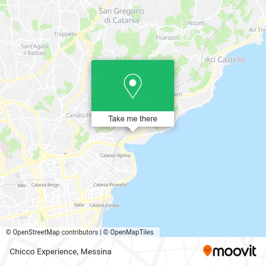 Chicco Experience map