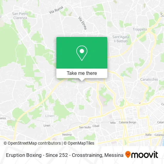 Eruption Boxing - Since 252 - Crosstraining map