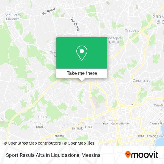 Sport Rasula Alta in Liquidazione map