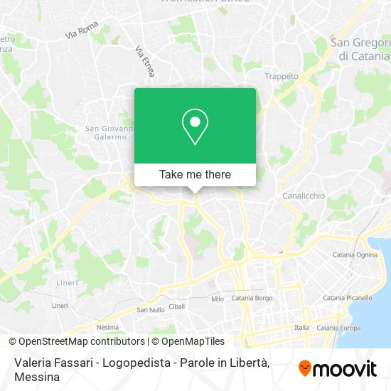 Valeria Fassari - Logopedista - Parole in Libertà map