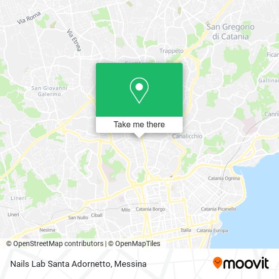 Nails Lab Santa Adornetto map