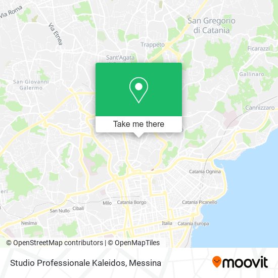 Studio Professionale Kaleidos map