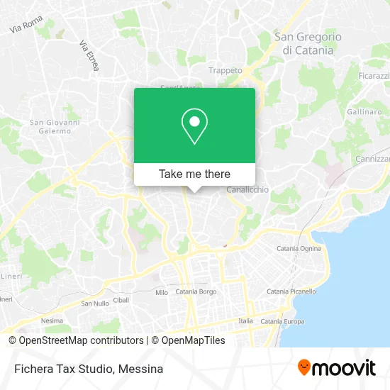 Fichera Tax Studio map
