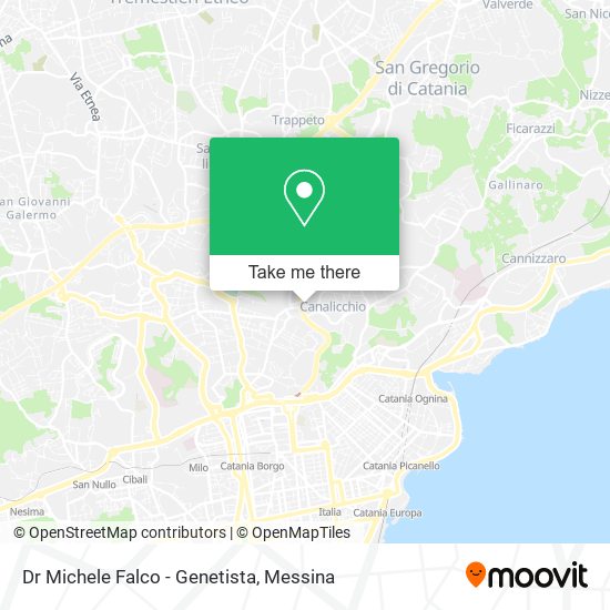 Dr Michele Falco - Genetista map