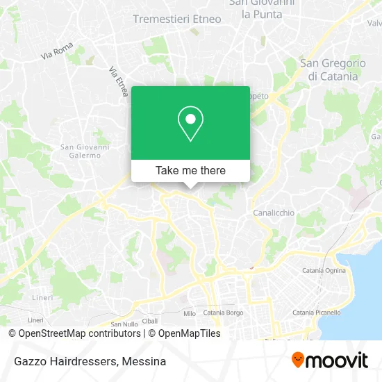 Gazzo Hairdressers map