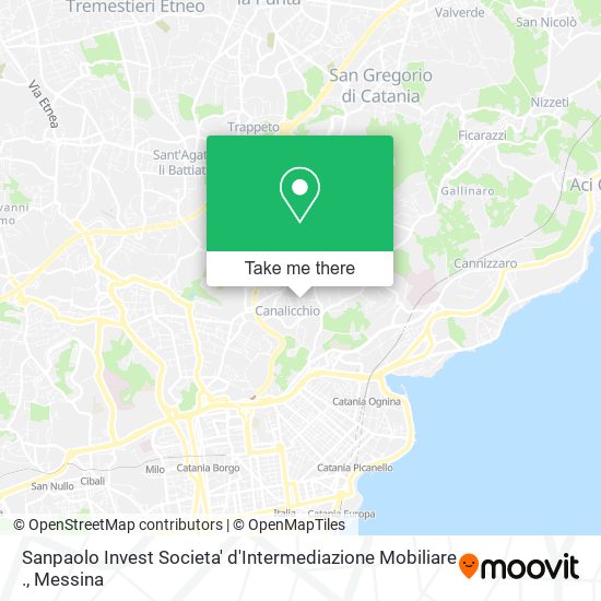 Sanpaolo Invest Societa' d'Intermediazione Mobiliare . map