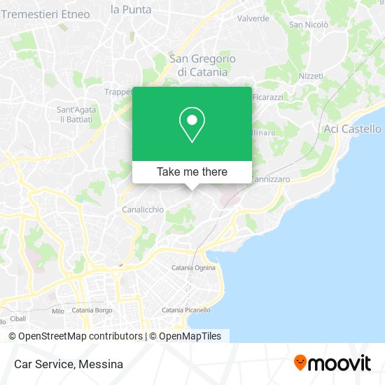 Car Service map