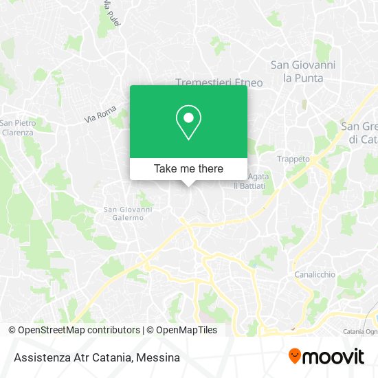 Assistenza Atr Catania map
