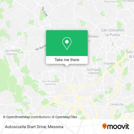 Autoscuola Start Drive map