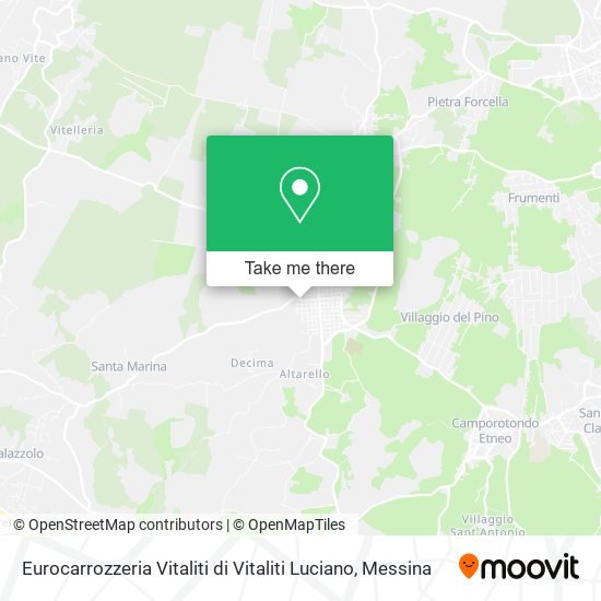 Eurocarrozzeria Vitaliti di Vitaliti Luciano map