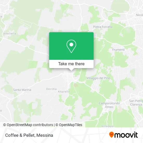 Coffee & Pellet map
