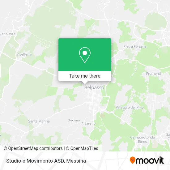 Studio e Movimento ASD map