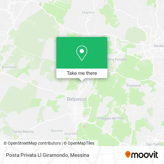 Giramondo Private Post map