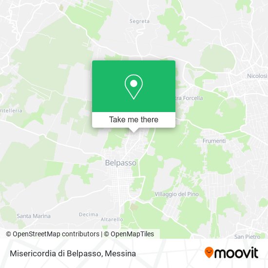 Misericordia di Belpasso map