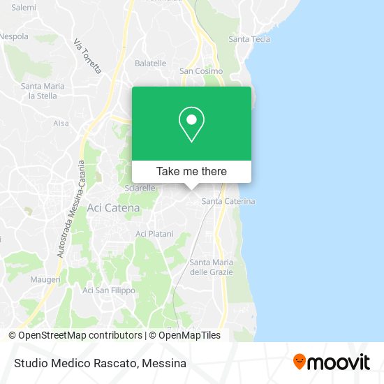 Studio Medico Rascato map