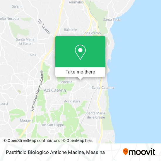 Pastificio Biologico Antiche Macine map