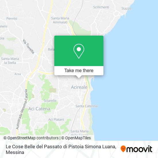 Le Cose Belle del Passato di Pistoia Simona Luana map