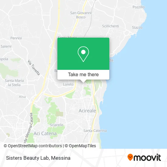Sisters Beauty Lab map