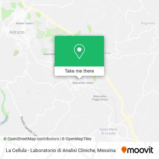 La Cellula - Laboratorio di Analisi Cliniche map