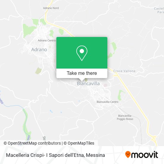 Macelleria Crispi- I Sapori dell'Etna map