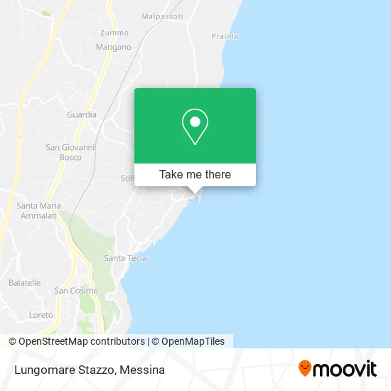 Lungomare Stazzo map