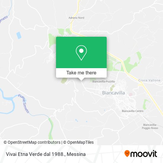 Vivai Etna Verde dal 1988. map