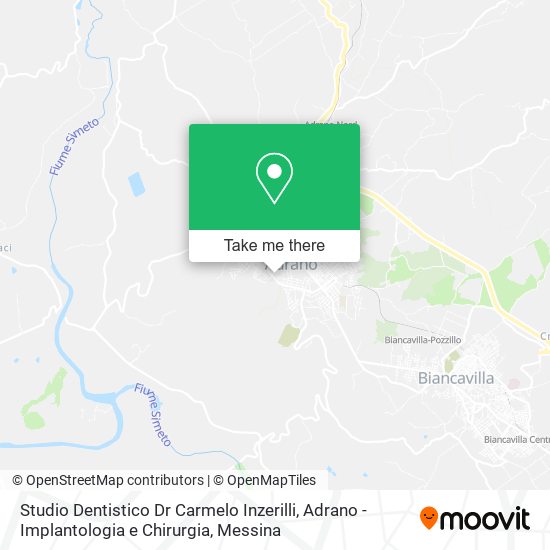 Studio Dentistico Dr Carmelo Inzerilli, Adrano - Implantologia e Chirurgia map
