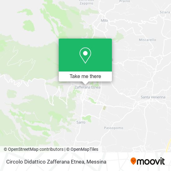 Circolo Didattico Zafferana Etnea map