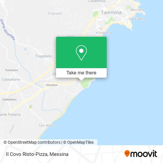 Il Covo Risto-Pizza map