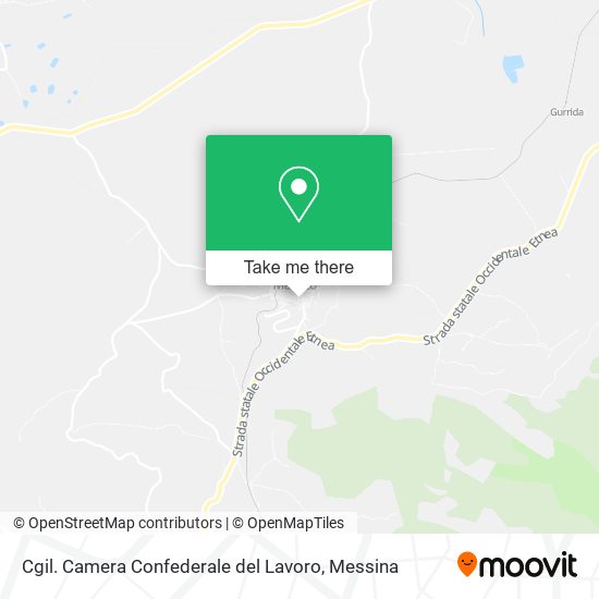 Cgil. Camera Confederale del Lavoro map