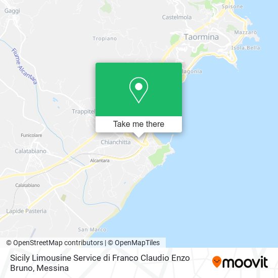 Sicily Limousine Service di Franco Claudio Enzo Bruno map