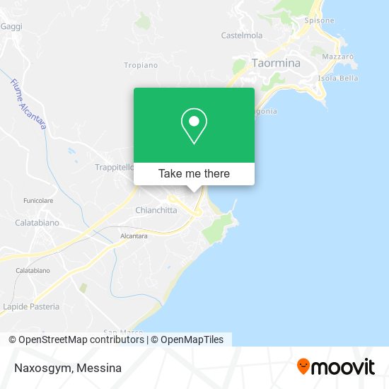 Naxosgym map