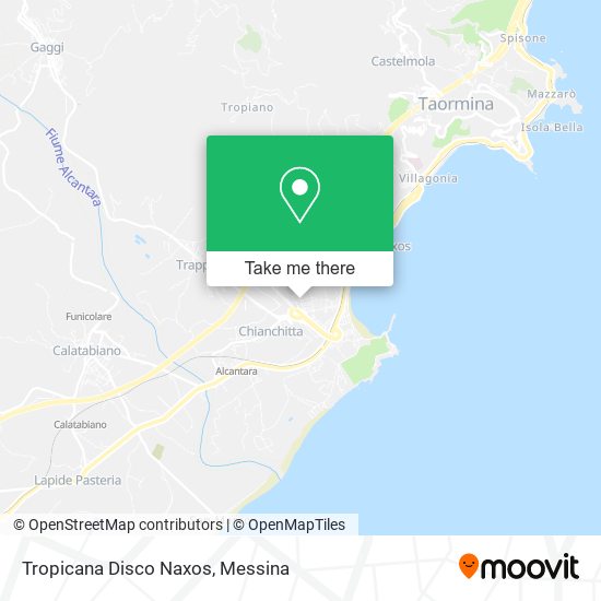 Tropicana Disco Naxos map