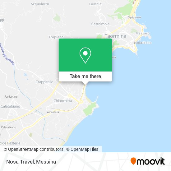 Nosa Travel map