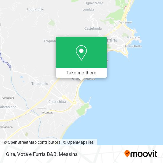 Gira, Vota e Furria B&B map