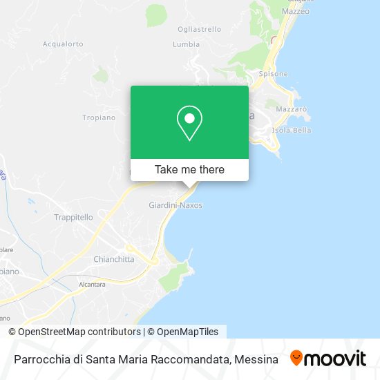 Parrocchia di Santa Maria Raccomandata map