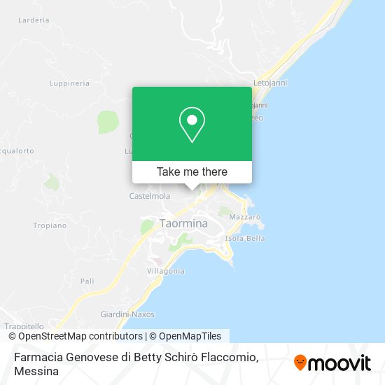 Farmacia Genovese di Betty Schirò Flaccomio map