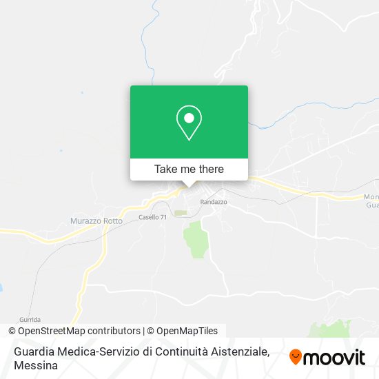 Guardia Medica-Servizio di Continuità Aistenziale map