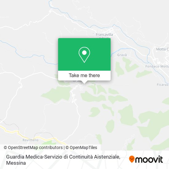Guardia Medica-Servizio di Continuità Aistenziale map
