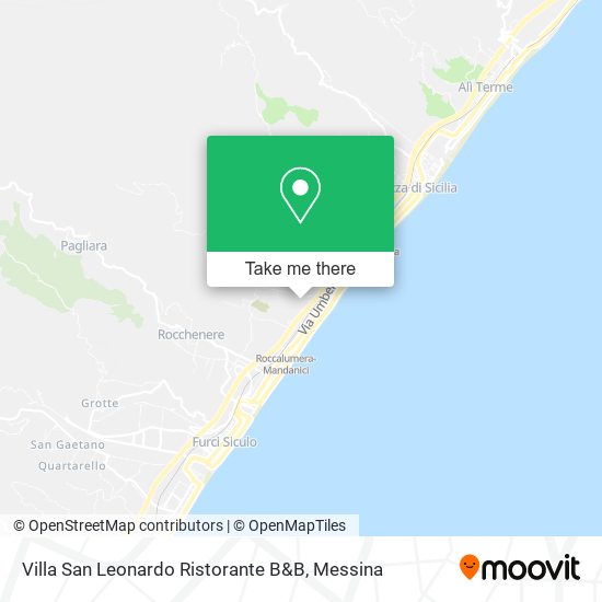 Villa San Leonardo Ristorante B&B map