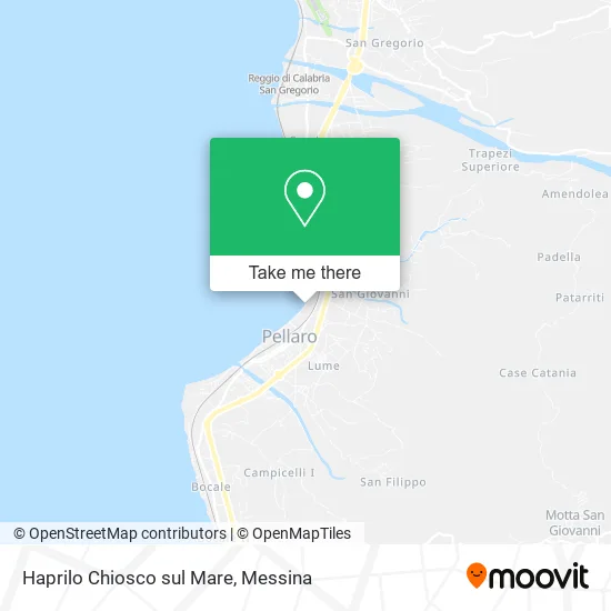 Haprilo Seaside Kiosk map