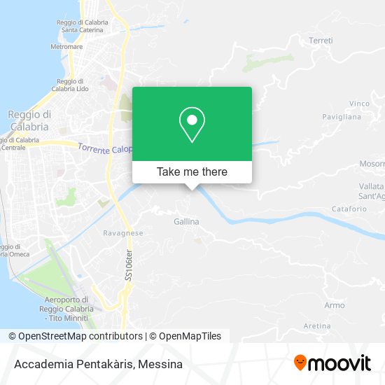 Accademia Pentakàris map