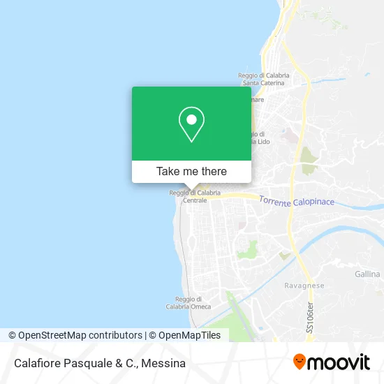 Calafiore Pasquale & C. map